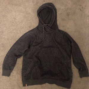 Ten tree dark grey specked hoodie
